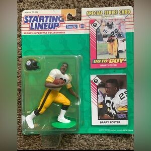 NFL Starting Lineup 1993 Pittsburgh Steelers Barry Foster Figure